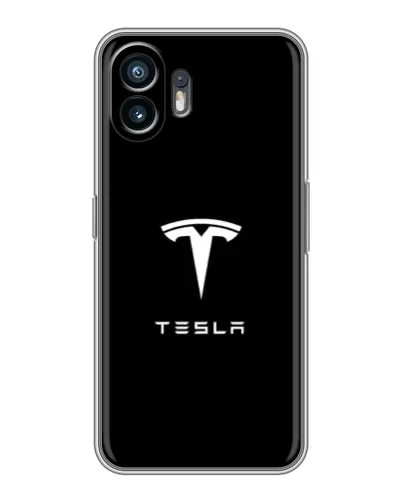 Чохол для OnePlus 15T з картинкою «Tesla White Logo» Чохол для OnePlus 15T з картинкою «Tesla White Logo»