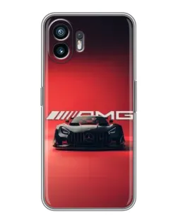 Чохол для OnePlus 15T з картинкою «Mercedes AMG — червона лінія» Чохол для OnePlus 15T з картинкою «Mercedes AMG — червона лінія»