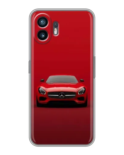 Чохол для OnePlus 15T з картинкою «Червоний Mercedes AMG»