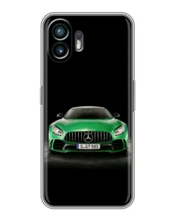 Чохол для OnePlus 15T з картинкою «Mercedes — неоновий лого» Чохол для OnePlus 15T з картинкою «Mercedes — неоновий лого»