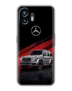 Чохол для OnePlus 15T з картинкою «Mercedes G-Class червоний» Чохол для OnePlus 15T з картинкою «Mercedes G-Class червоний»