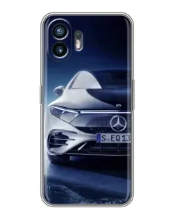 Чохол для OnePlus 15T з картинкою «Mercedes EQ — майбутнє» Чохол для OnePlus 15T з картинкою «Mercedes EQ — майбутнє»
