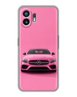 Чохол для OnePlus 15T з картинкою «Рожевий Mercedes AMG» Чохол для OnePlus 15T з картинкою «Рожевий Mercedes AMG»