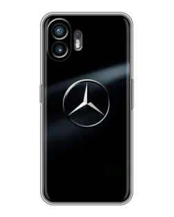 Чохол для OnePlus 15T з картинкою «Mercedes на металі» Чохол для OnePlus 15T з картинкою «Mercedes на металі»