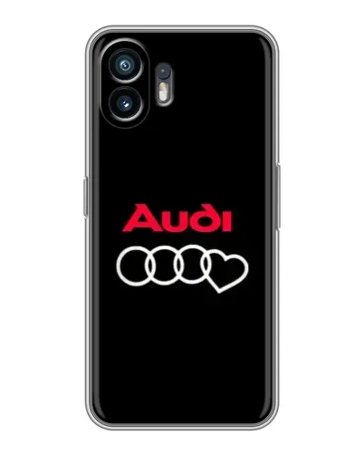 Чохол для OnePlus 15T з картинкою «Логотип Audi Heart» Чохол для OnePlus 15T з картинкою «Логотип Audi Heart»