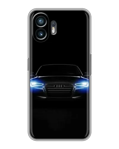 Чохол для OnePlus 15T з картинкою «Audi в неоні» Чохол для OnePlus 15T з картинкою «Audi в неоні»