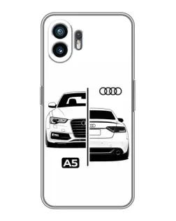 Чохол для OnePlus 15T з картинкою «Audi — контрастний дизайн»