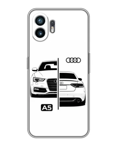 Чохол для OnePlus 15T з картинкою «Audi — контрастний дизайн» Чохол для OnePlus 15T з картинкою «Audi — контрастний дизайн»