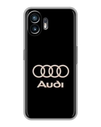 Чохол для OnePlus 15T з картинкою «Audi — золотий логотип» Чохол для OnePlus 15T з картинкою «Audi — золотий логотип»