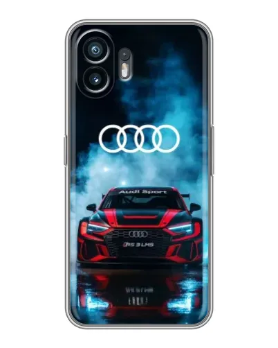 Чохол для OnePlus 15T з картинкою «Audi Sport — неон» Чохол для OnePlus 15T з картинкою «Audi Sport — неон»