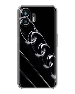 Чохол для OnePlus 15T з картинкою «Audi — абстрактні кільця»