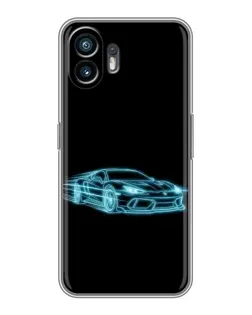 Чохол для OnePlus 15T з картинкою «Неоновий контур Lamborghini» Чохол для OnePlus 15T з картинкою «Неоновий контур Lamborghini»