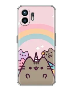 Чехол для OnePlus 15T с картинкой «Единорог Pusheen» Чехол для OnePlus 15T с картинкой «Единорог Pusheen»