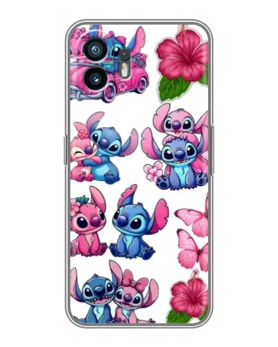 Чохол для OnePlus 15T з картинкою «Стікери Stitch та Angel»