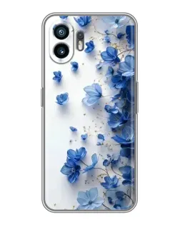 Чохол для OnePlus 15T з картинкою «Блакитний квітковий каскад» Чохол для OnePlus 15T з картинкою «Блакитний квітковий каскад»