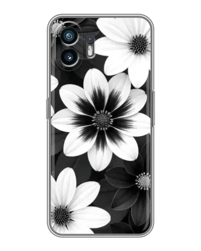 Чохол для OnePlus 15T з картинкою «Монохромні айстри» Чохол для OnePlus 15T з картинкою «Монохромні айстри»