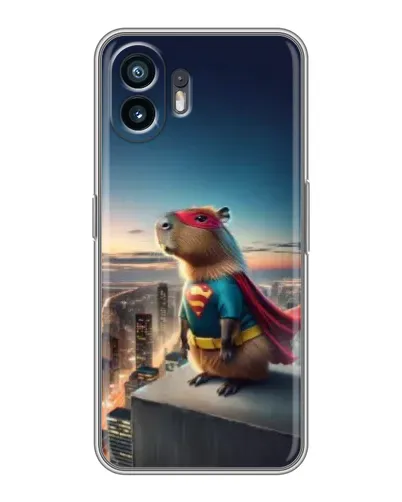 Чохол для OnePlus 15T з картинкою «Капі-мен супергерой» Чохол для OnePlus 15T з картинкою «Капі-мен супергерой»