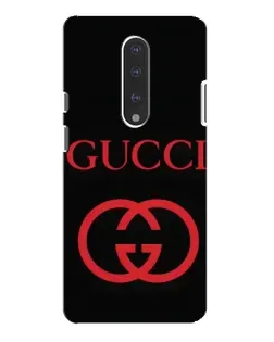 Чохол для OnePlus 7 Pro з картинкою «Gucci — червоний логотип»