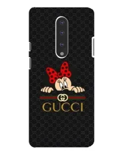 Чохол для OnePlus 7 Pro з картинкою «Мінні Маус Gucci — чорний»