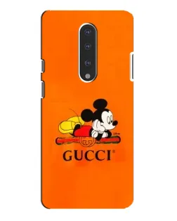Чехол для OnePlus 7 Pro с картинкой «Микки Маус Gucci — оранж»