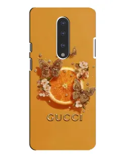 Чехол для OnePlus 7 Pro с картинкой «Gucci — золотые бабочки»