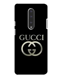 Чехол для OnePlus 7 Pro с картинкой «Gucci — золото на черном»