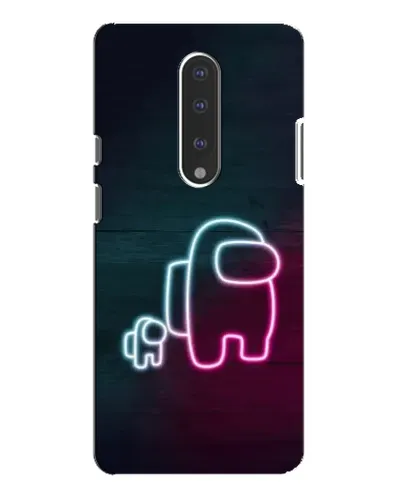 Чохол для OnePlus 7 Pro з картинкою «Among Us неон-арт» Чохол для OnePlus 7 Pro з картинкою «Among Us неон-арт»