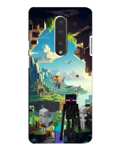 Чохол для OnePlus 7 Pro з картинкою «Ендермен у лісі» Чохол для OnePlus 7 Pro з картинкою «Ендермен у лісі»