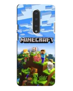 Чохол для OnePlus 7 Pro з картинкою «Minecraft класичний світ»