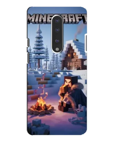 Чохол для OnePlus 7 Pro з картинкою «Зимовий Minecraft» Чохол для OnePlus 7 Pro з картинкою «Зимовий Minecraft»
