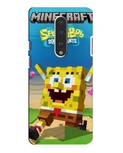 Чехол для OnePlus 7 Pro с картинкой «Губка Боб Minecraft» Чехол для OnePlus 7 Pro с картинкой «Губка Боб Minecraft»