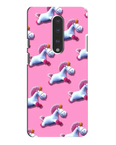 Чохол для OnePlus 7 Pro з картинкою «Єдинороги на рожевому»