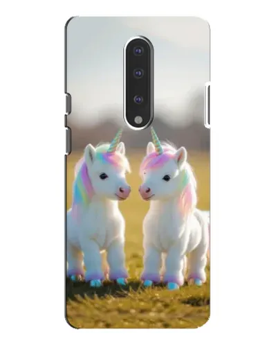 Чохол для OnePlus 7 Pro з картинкою «Пара єдинорогів»