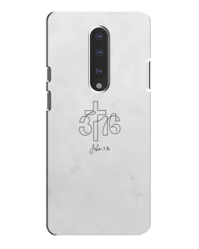 Чехол для OnePlus 7 Pro с картинкой «Иоанна 3:16 Крест» Чехол для OnePlus 7 Pro с картинкой «Иоанна 3:16 Крест»