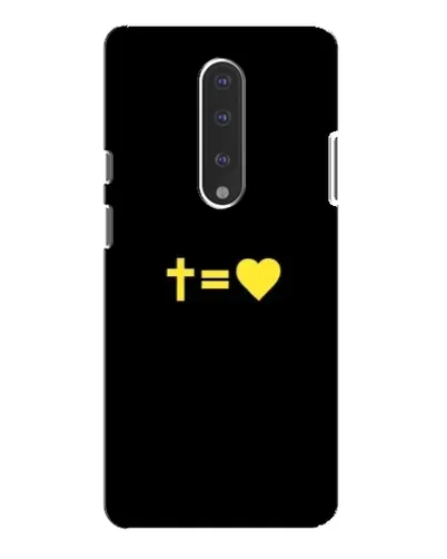 Чехол для OnePlus 7 Pro с картинкой «Сердце и Крест» Чехол для OnePlus 7 Pro с картинкой «Сердце и Крест»