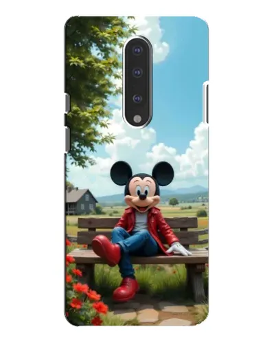 Чохол для OnePlus 7 Pro з картинкою «Міккі на лавці» Чохол для OnePlus 7 Pro з картинкою «Міккі на лавці»