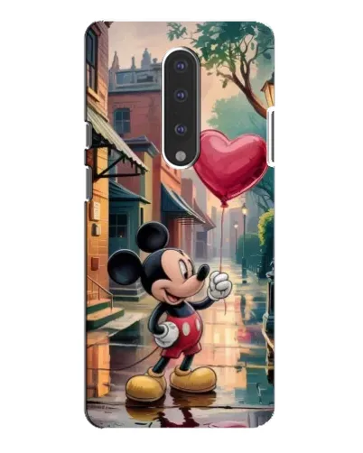 Чохол для OnePlus 7 Pro з картинкою «Міккі та кулька-серце» Чохол для OnePlus 7 Pro з картинкою «Міккі та кулька-серце»