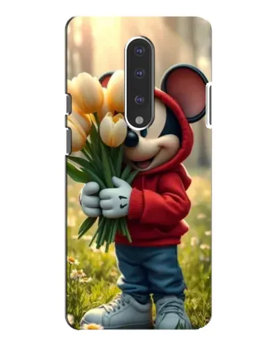 Чохол для OnePlus 7 Pro з картинкою «Міккі з тюльпанами» Чохол для OnePlus 7 Pro з картинкою «Міккі з тюльпанами»