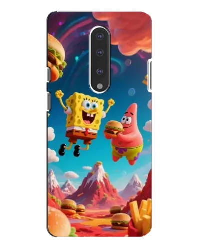 Чохол для OnePlus 7 Pro з картинкою «Космічний фастфуд»