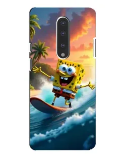 Чохол для OnePlus 7 Pro з картинкою «Губка Боб серфінгіст»