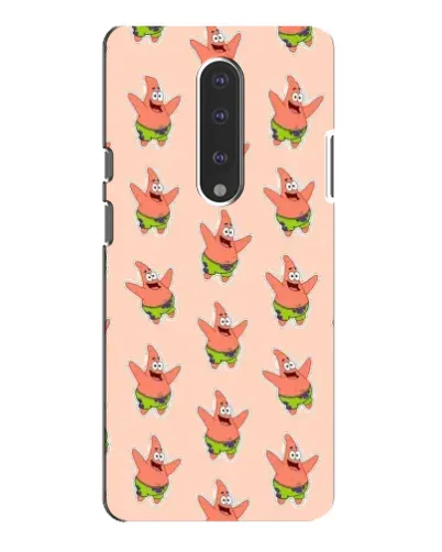 Чохол для OnePlus 7 Pro з картинкою «Патрік Стар паттерн»