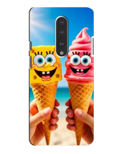 Чохол для OnePlus 7 Pro з картинкою «Спанч Боб морозиво»