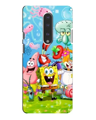 Чехол для OnePlus 7 Pro с картинкой «Губка Боб и друзья» Чехол для OnePlus 7 Pro с картинкой «Губка Боб и друзья»