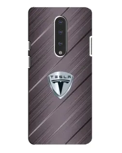 Чохол для OnePlus 7 Pro з картинкою «Металева текстура Tesla»