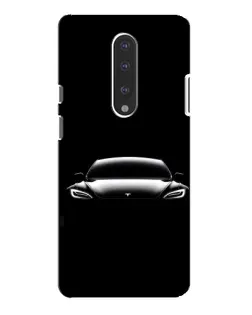 Чохол для OnePlus 7 Pro з картинкою «Фари Tesla Night»