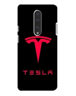 Чохол для OnePlus 7 Pro з картинкою «Tesla Red Logo»