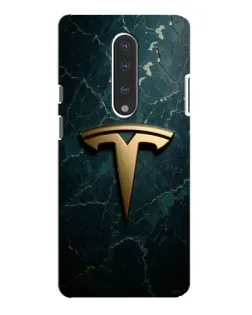 Чохол для OnePlus 7 Pro з картинкою «Мармурова Tesla Gold»