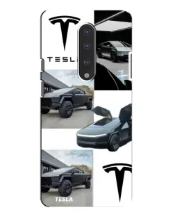 Чохол для OnePlus 7 Pro з картинкою «Колаж Cybertruck Tesla»