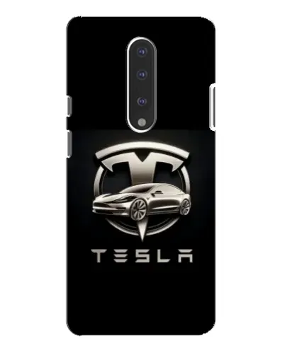 Чохол для OnePlus 7 Pro з картинкою «Tesla — срібне авто» Чохол для OnePlus 7 Pro з картинкою «Tesla — срібне авто»