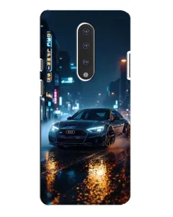 Чохол для OnePlus 7 Pro з картинкою «Нічне місто та Audi»